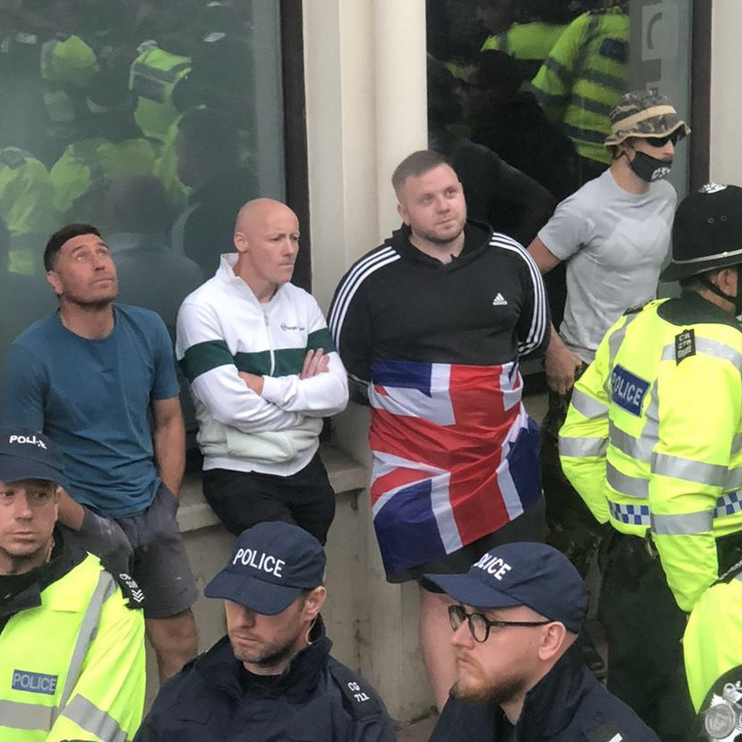 Big up Bristol, Brighton and beyond tonight. And go the Grans! Not here for your shit lads.