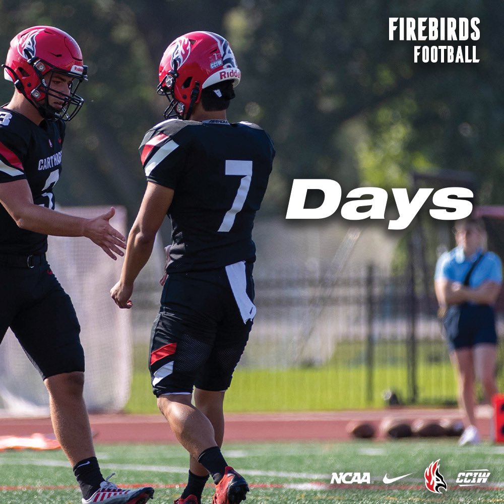 We are 7 days from Preseason camp! #FIRE