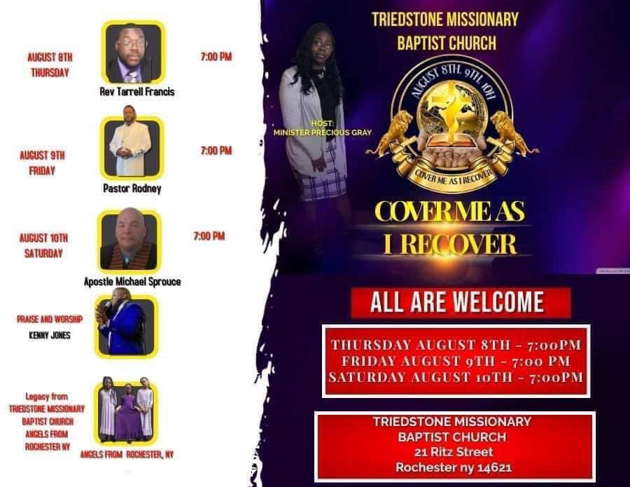 apostlem2's tweet photo. Tomorrow night it all begins!!!!!!!!! 
In Rochester New York 
Cover Me As I Recover Conference 2024 https://t.co/YYR3Wh2mDM