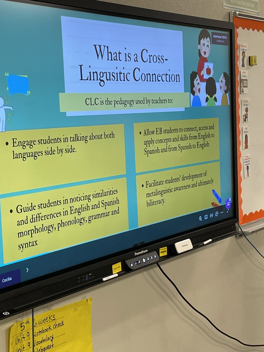 BSaldibar's tweet photo. Dual Language Teachers learning how to utilize cross linguistic connections during the language development time. https://t.co/g7TtgMRjP6