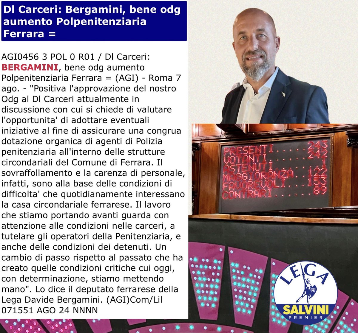 Approvato il Dl Carceri, e’ legge!