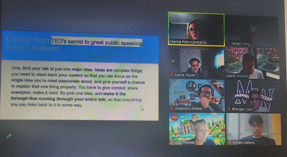 Very excited to be supporting this year's TED Talk presenters who will be telling their stories at the 2024 annual NYSCATE conference. 
<a href="/Marinapisto/">Marina Pisto-Lombardo</a> 
<a href="/AlanaWinnick/">Alana Winnick</a> 
<a href="/NYSCATE/">NYSCATE 💡💻</a> 
<a href="/SMILELearning/">Laurie Guyon 🐘</a>