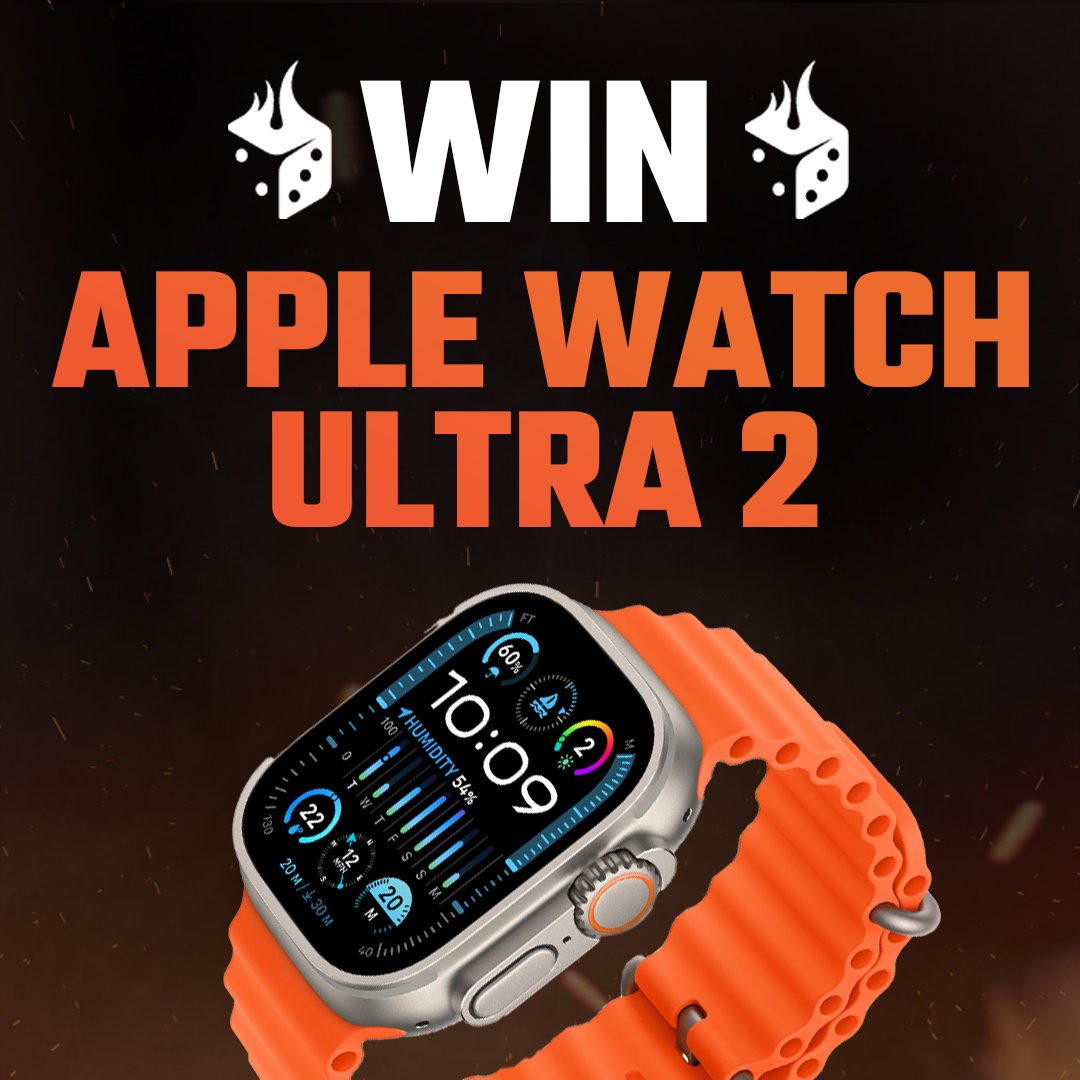 🚨 GIVING AWAY AN APPLE WATCH ULTRA 2 🚨 

To enter this giveaway, all you have to do is... 

1. Tag a friend 
2. Retweet and like this post 

Deadline is next Wednesday. One winner will be chosen from either X, IG or FB!