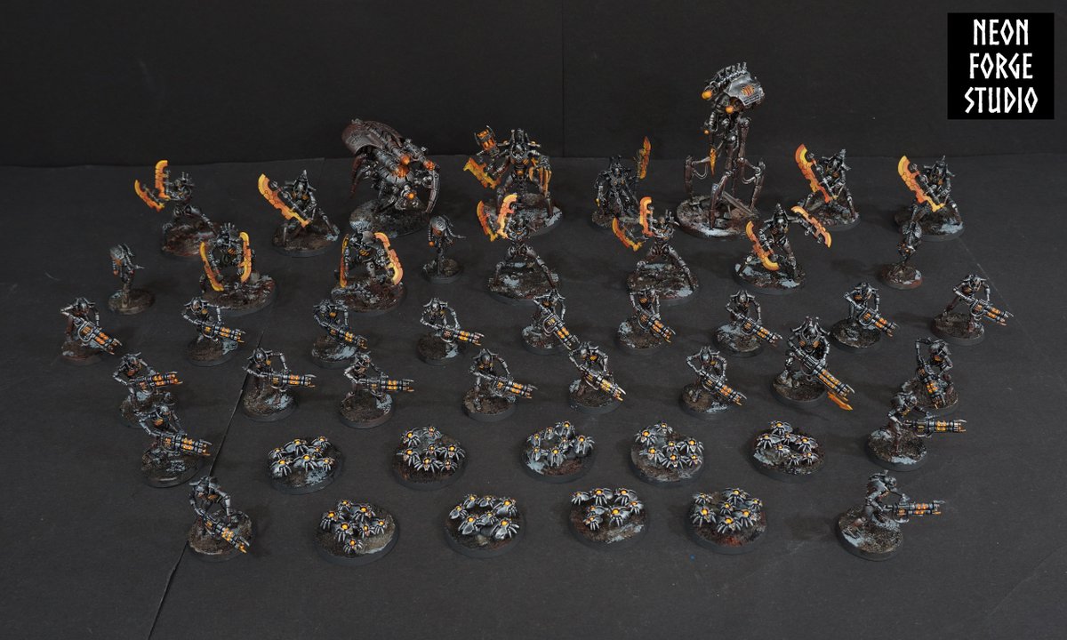 forge_neon's tweet photo. Any ideas for name and story for this dynasty?

#neonforgestudio #necrons #xenos #wh40k #warhammer40k #paintingwarhammer #warhammer #gamesworkshop https://t.co/F700dZi8dK