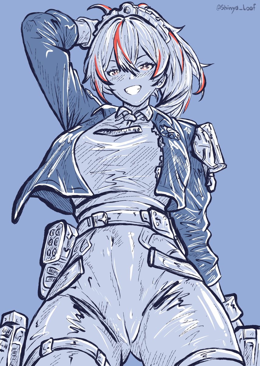 ShinloArt's tweet photo. The captain is waiting for orders ;3 https://t.co/9Lg6AWaWlb