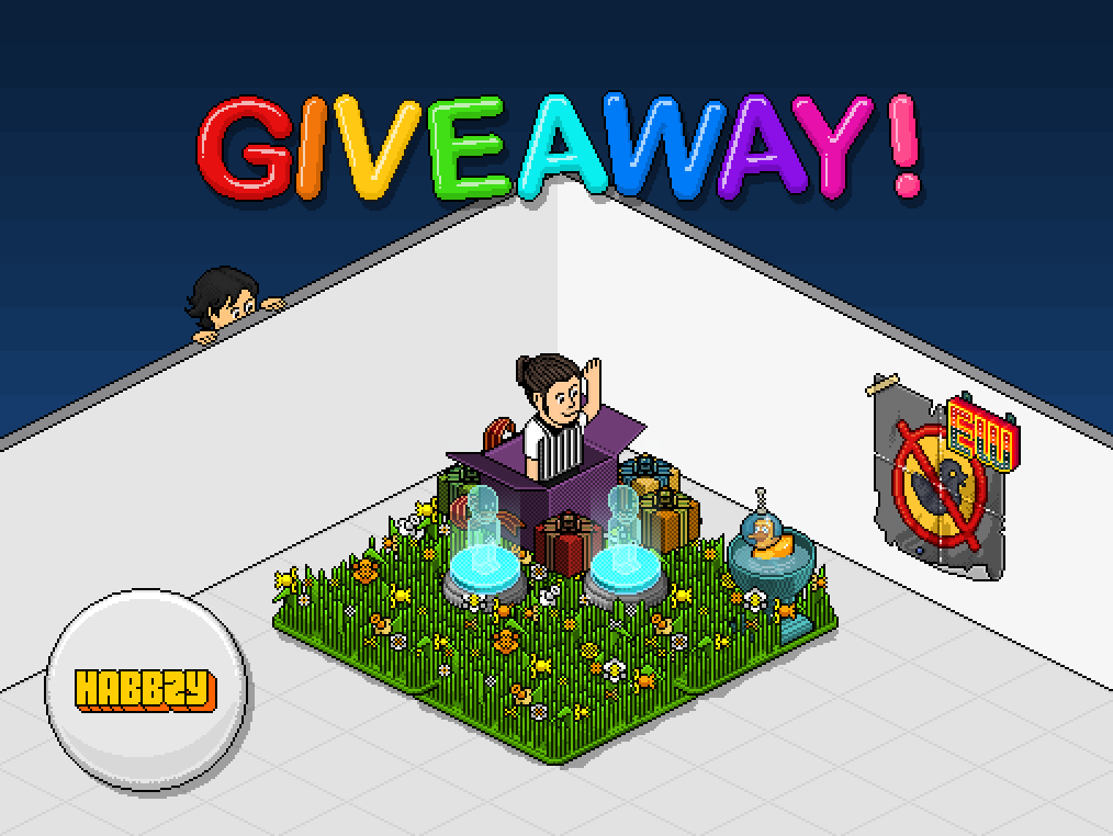 HabboEw_'s tweet photo. Win 2 holopods on #HabboHotelOrigins!

🗓️ Draw: Sun, Aug 11 @ 12pm PDT

🎟 How to enter:
1️⃣ FOLLOW @habbzyhub and @HabboEw_ 
2️⃣ RETWEET
3️⃣ TAG 2 friends

🎁 BONUS PRIZE!
If we hit 100 RTs by the draw date, another winner gets:
1 Blue Bird Bath
4 Petal Patches

Good luck! 🍀 https://t.co/w0Mcou0z4Q