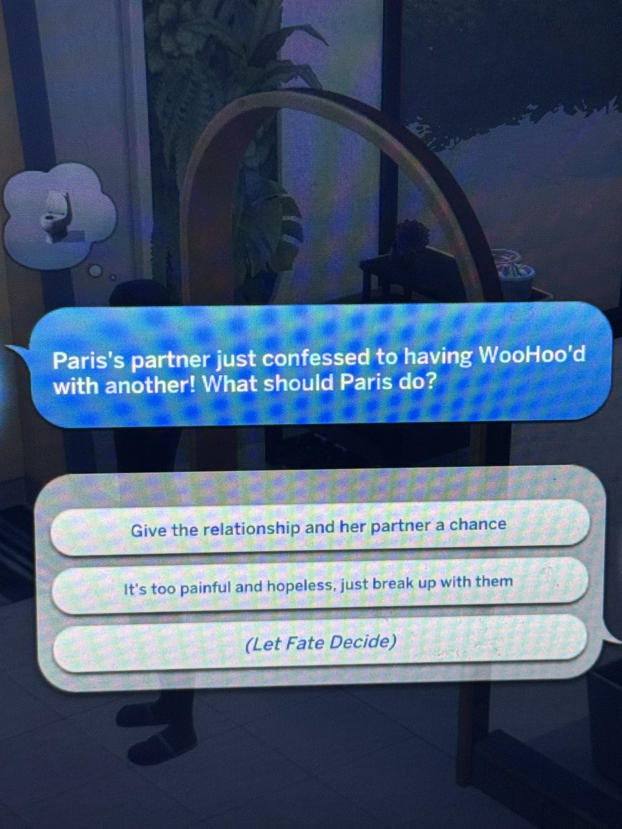 Never give a man a chance.
They just make you cry.
They were supposed to be FWB.
He wore her down.
Moved into her house.
Got her pregnant.
And CHEATED on her while she was in labour.
Even in games,
men ain’t shit🤣🥲