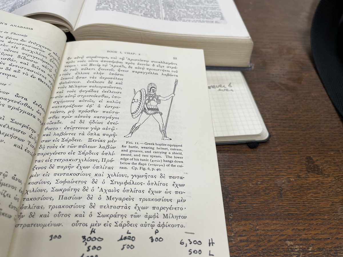 νῦν δὲ ἀναγιγνώσκω Χενοφώντον·