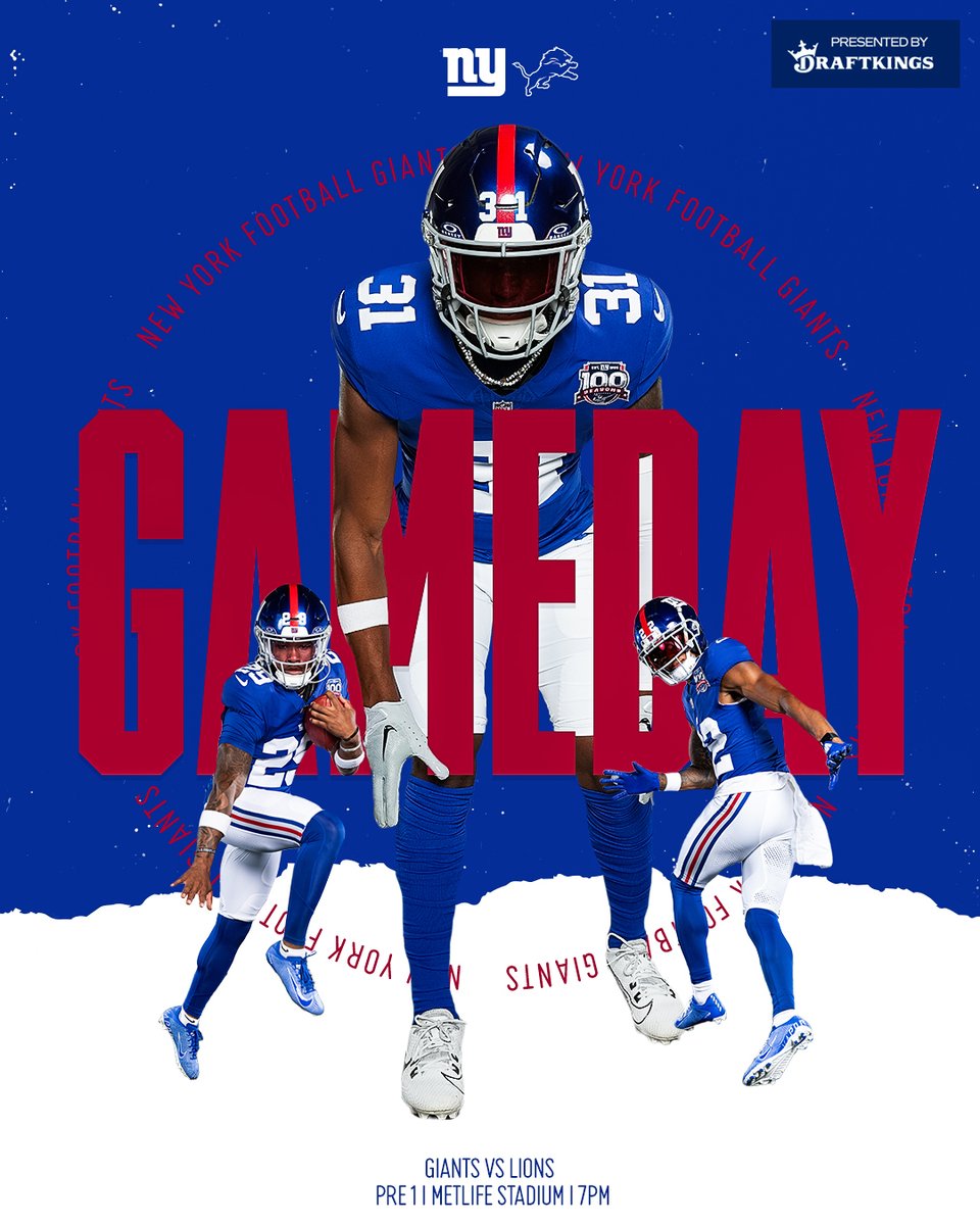 Giants's tweet image. FOOTBALL IS BACK!!!!!