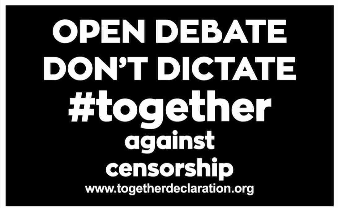 Togetherdec's tweet photo. Recent disorder must not be used to curtail free speech &amp; protest rights

We need more open &amp; honest debate on thorny issues

Censorship &amp; shutting down of dissent only makes things worse

@uklabour @Keir_Starmer @YvetteCooperMP @peterkyle @ofcom #together https://t.co/azIq1cFao6