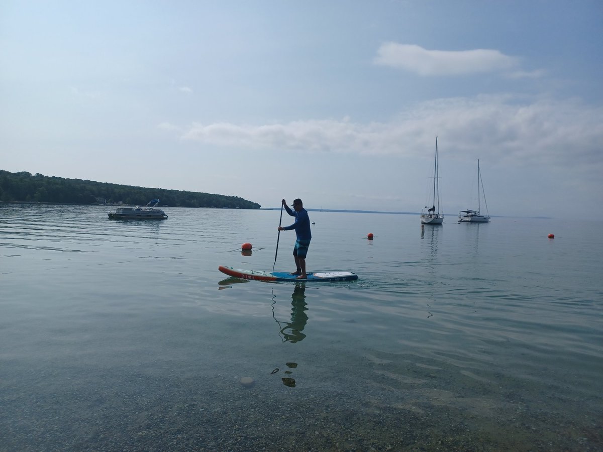 Just enjoying life away from crowds.
Without any financial worry.
7 years after turning on my financial GPS have paid off. 
Now I just keep on cruising.
No crypto. No options. No get rich quick schemes. 
Just simple math, and steady investing.