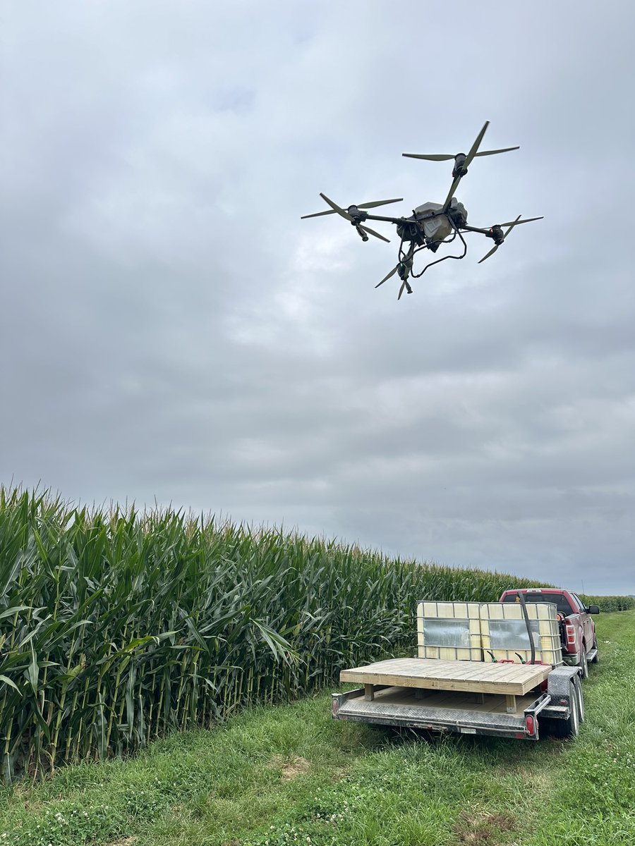 Third trip fungicide to finish big.