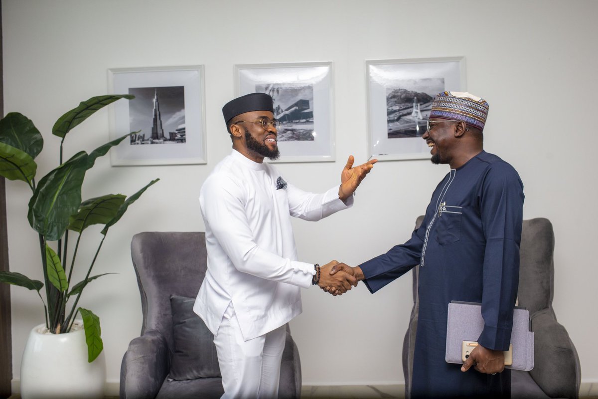 abbaaliyu_'s tweet photo. Discussing the prospect of partnering with @CrediCorpNG to facilitate the deployment of productive-use equipment #PUE has been one of the highlights of my week. I met with the MD/CEO, @uzonwagba, and was thrilled to learn about CrediCorp’s expansion of credit access in #Nigeria https://t.co/kuvXrEKLcj