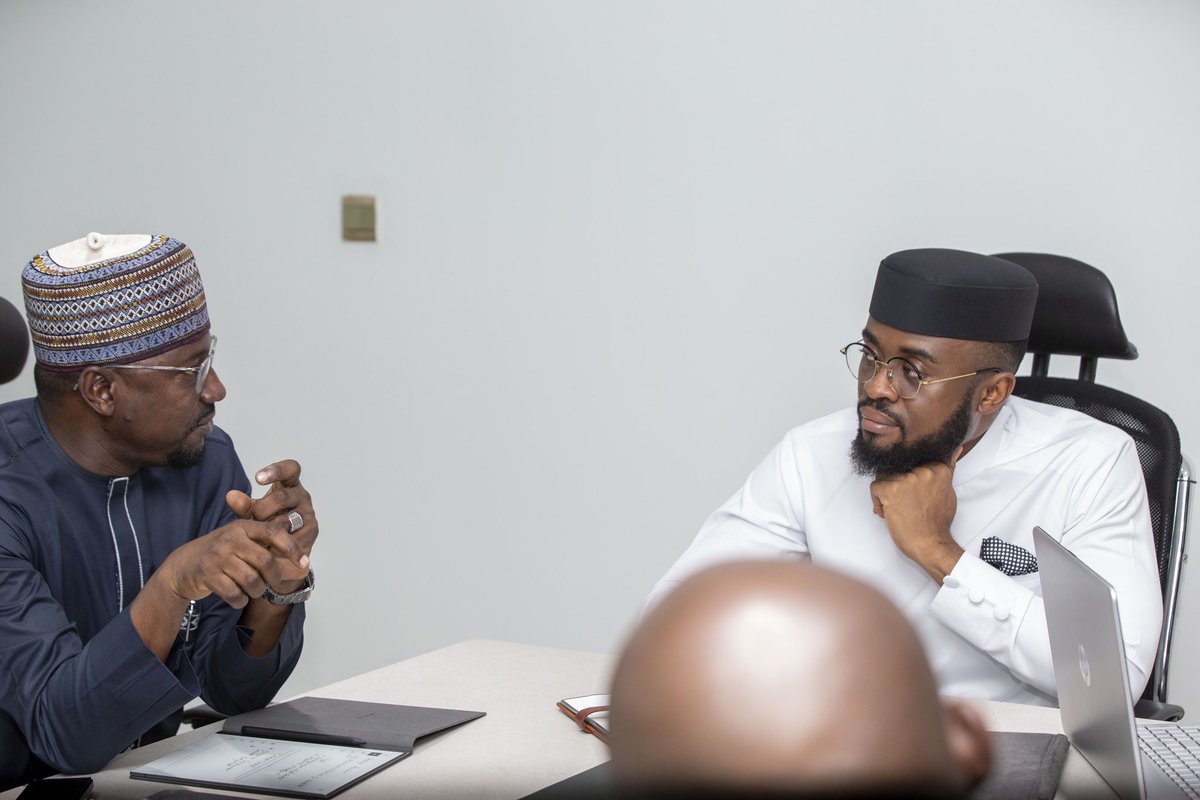abbaaliyu_'s tweet photo. Discussing the prospect of partnering with @CrediCorpNG to facilitate the deployment of productive-use equipment #PUE has been one of the highlights of my week. I met with the MD/CEO, @uzonwagba, and was thrilled to learn about CrediCorp’s expansion of credit access in #Nigeria https://t.co/kuvXrEKLcj