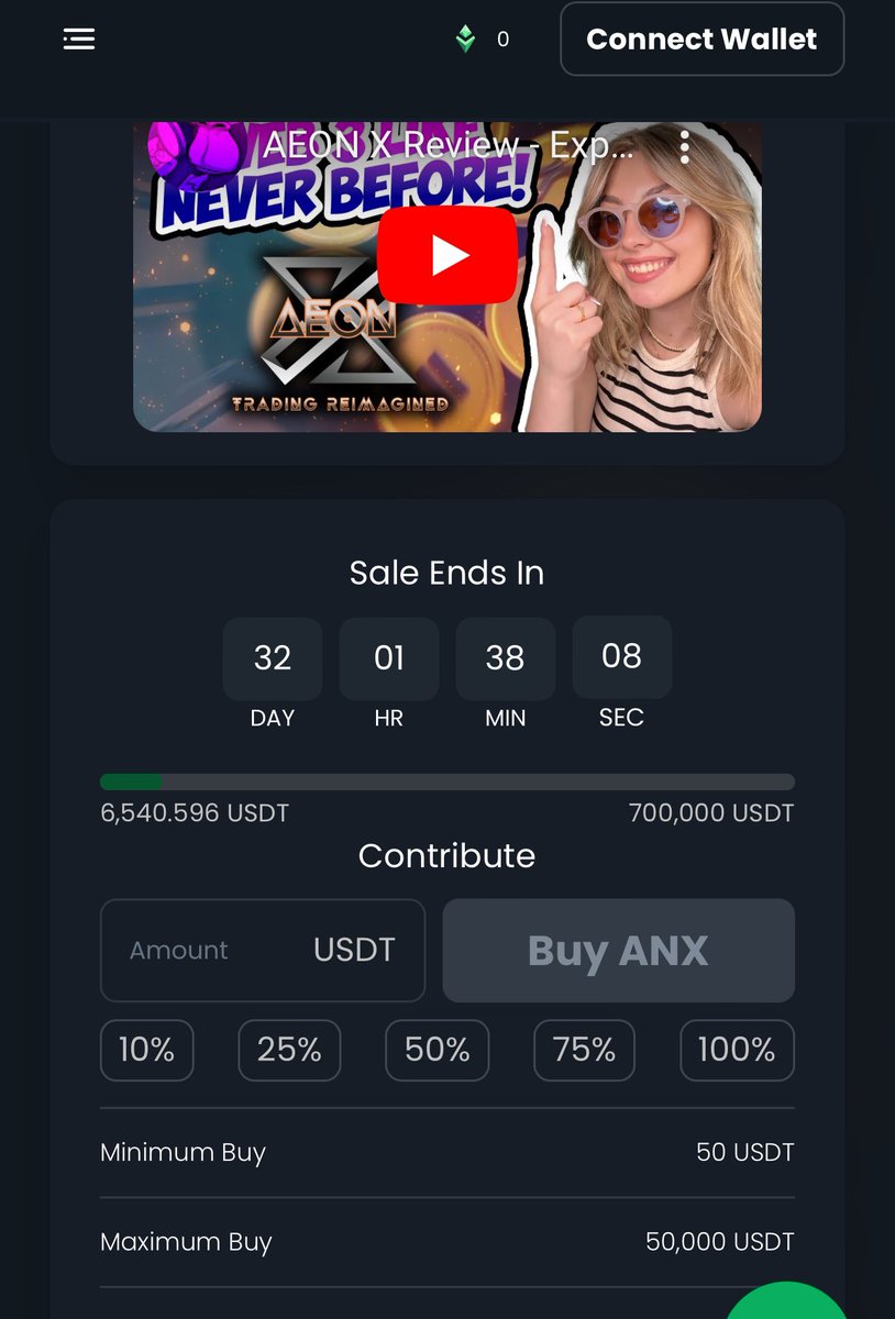 It was a great day for $ANX.
In our first day, we have already raised $7k 

Believe me, it will be big this time ⚡️

Join us in our gempad sale here 

gempad.app/presale/0x0792…