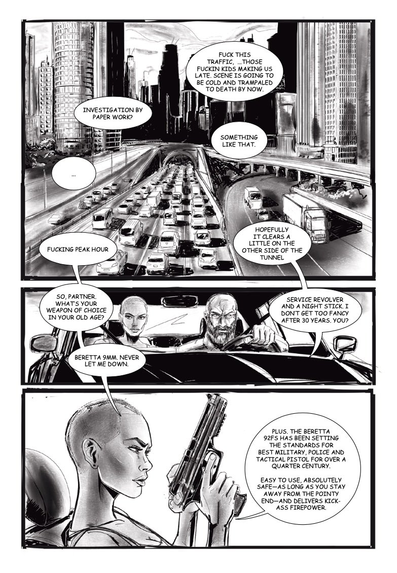 walshe_steve's tweet image. Pages from our comic pitch
