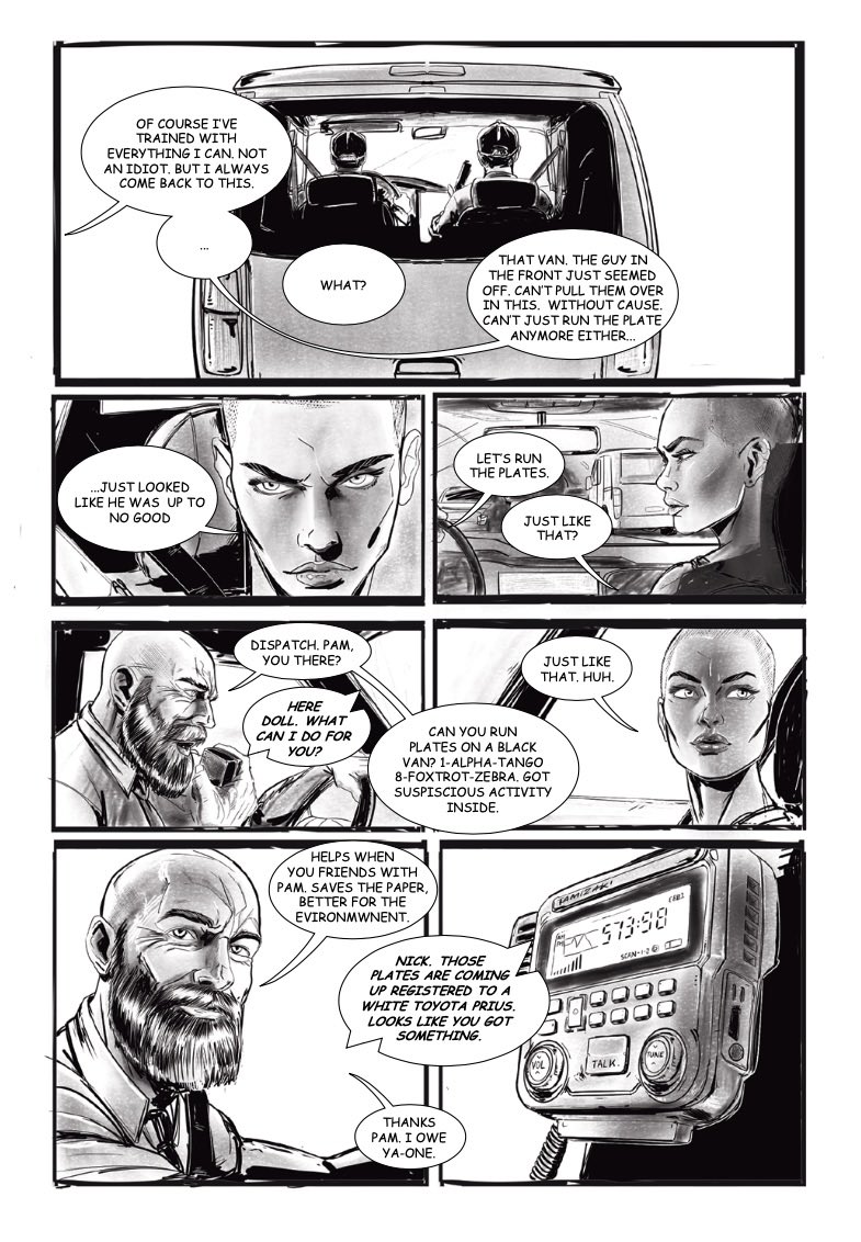 walshe_steve's tweet image. Pages from our comic pitch