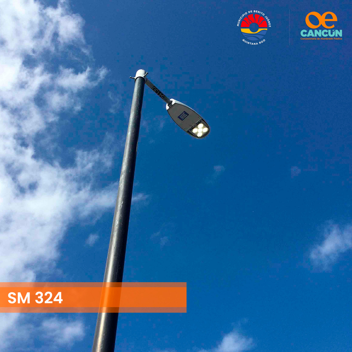 Solución de Reportes ciudadanos de nuestros vecinos de la SM 324 #JuntosIluminandoCancún