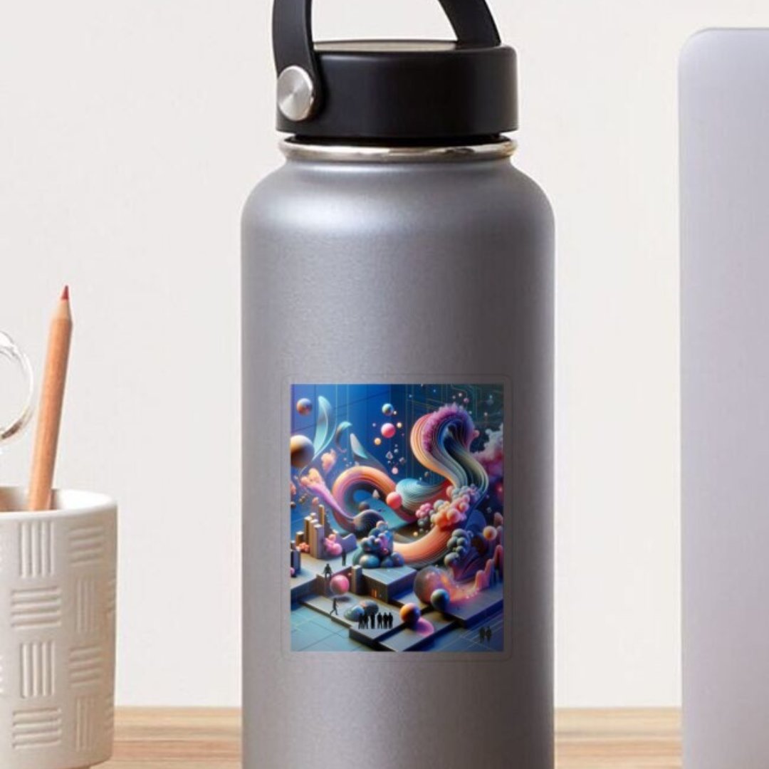 BGCreativeArt's tweet image. Add a touch of surreal to your belongings with the "Surreal 3D AI Dreamscape" Transparent Sticker! 🌌✨ Perfect for laptops, water bottles, and more. Shop now at briangollob.redbubble.com
#AIArt #StickerLove #UniqueStyle #ShopNow 
redbubble.com/i/sticker/Surr…
