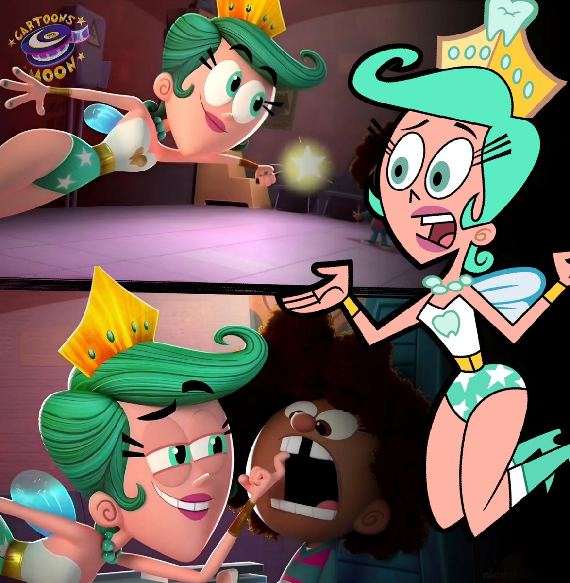 CartoonsOTMoon's tweet photo. ¡El Hada de los Dientes regresa en Los Padrinos Mágicos: A New Wish! https://t.co/piMumjkdHf