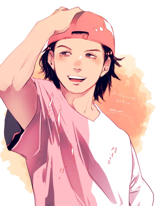 #フィッシャーズ描いちゃったスター団のピーニャくんに似てるモトキくんビジュめちゃ好き 