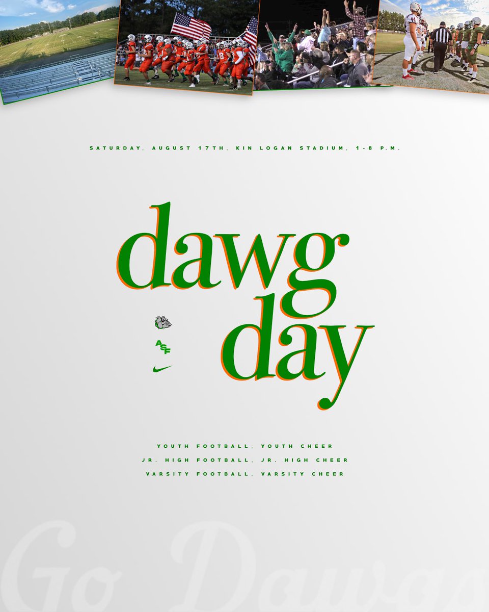 AshvilleDawgs's tweet image. 𝘿𝘼𝙒𝙂 𝘿𝘼𝙔
🧵 THE SCHEDULE ⤵️

#GoDawgs x #AshvilleFamily