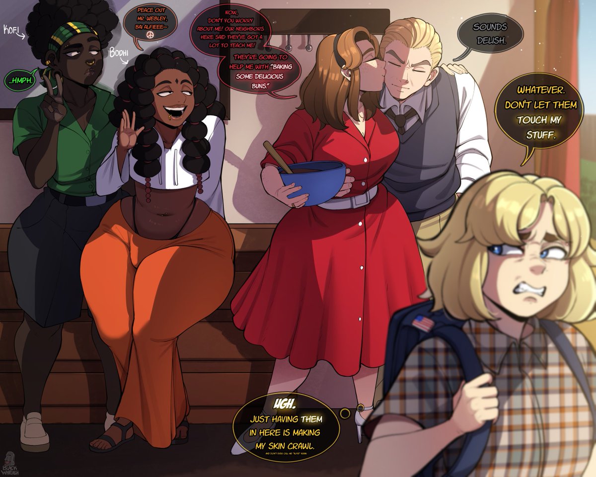 Whiplashaarts's tweet photo. [OC] Martha's New Neighbors🏘️ https://t.co/edejCZujWR