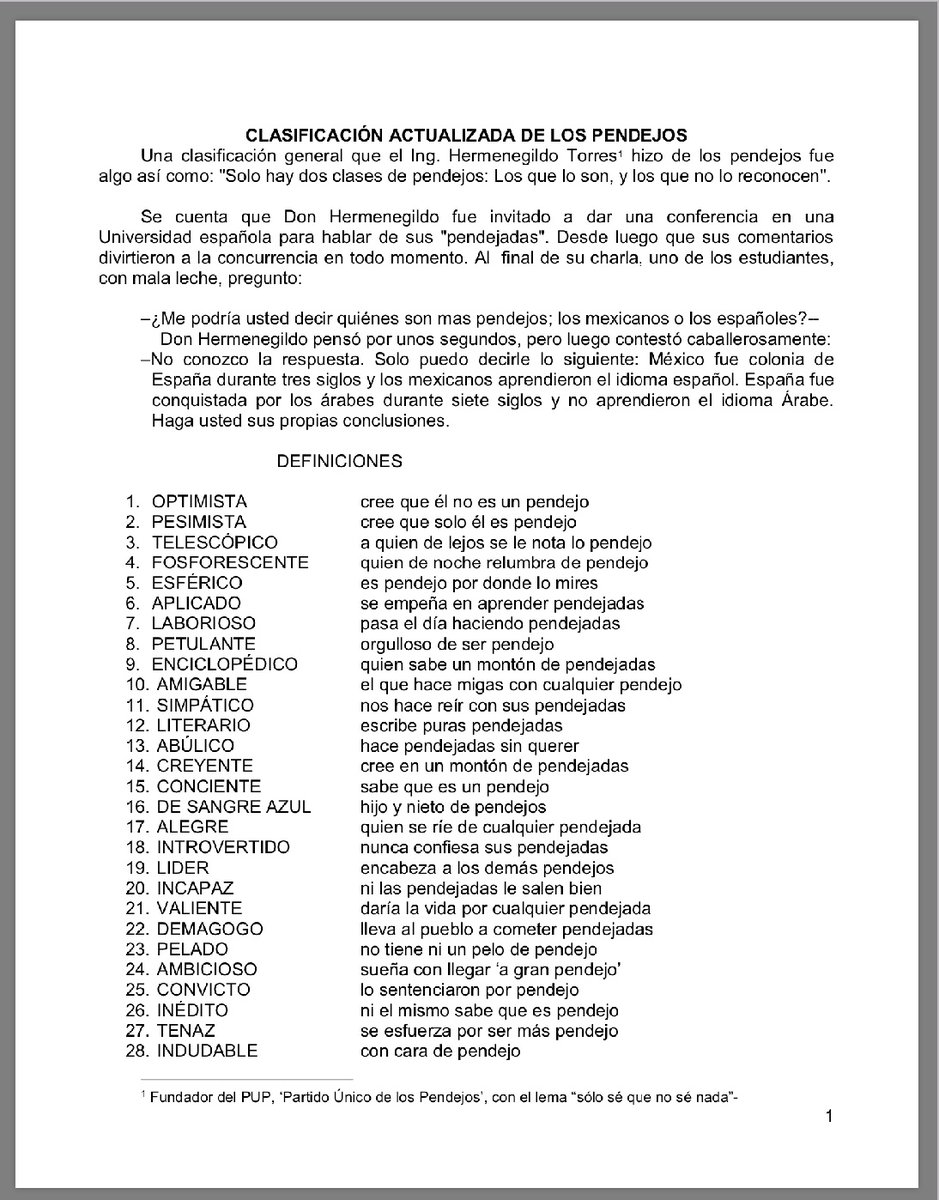 adiazpi's tweet photo. Solo para Duranguenses:
¿“Comprarle terrenos a Chihuahua y Texas para que Durango tenga fronteras”?, Einstein dijo que la estupidez humana es infinita, y Hermenegildo Torres con su clasificación de pendejos en el PUP, Partido por la Unificación de los Pendejos se quedó muy corto. https://t.co/KjKqD6Y31m