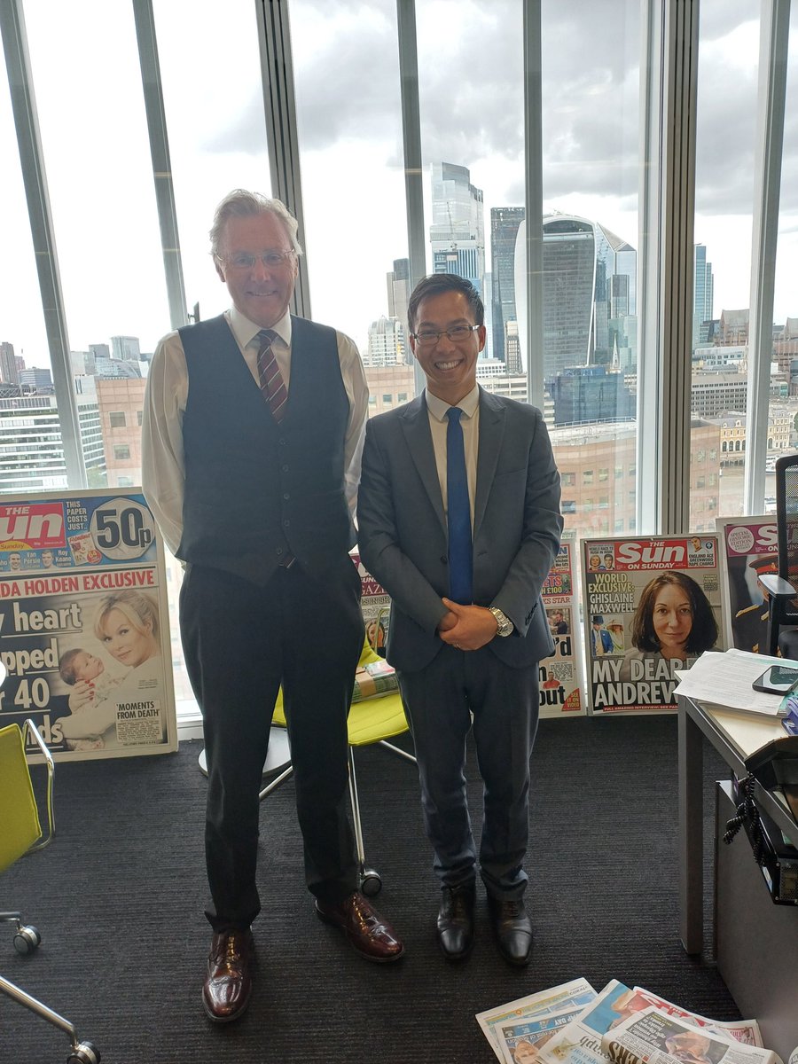 Timothycho08's tweet photo. In the midst of the nationwide demonstrations, #OpenDoorsUK was warmly invited by #TimesRadio and #TheSunNewspaper staff to raise awareness of the 365 million Christians facing persecution and human rights abuses in #NorthKorea and other nations around the world. Thank you. https://t.co/xgydLjPSZ4