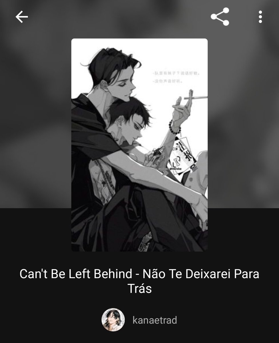 kanaetrad's tweet photo. LEIAM NÃO TE DEIXAREI PARA TRÁS
temos:
• muitos gatilhos
• drama psicológico
• temas sensíveis
• mais gatilhos
• gatilhos
🔗: https://t.co/fuQM4GuYOg
#danmei #wattpad #ptbr #ntdcblb #cantbeleftbehind #cblb
rts são apreciados 🖤 https://t.co/YCPkMFlIUv