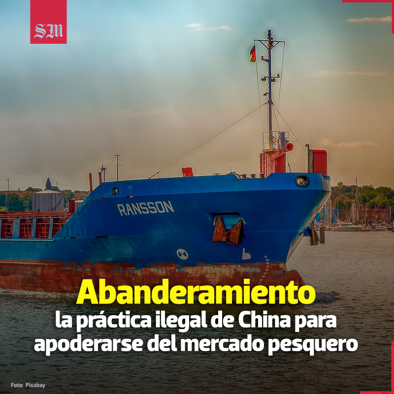 elsolde_mexico's tweet photo. #TheOutlawOceanProject 🌊 | China ha pasado los últimos años comprando su acceso a mares nacionales restringidos en países de Sudamérica, África y el Pacífico para poder apoderarse de la pesca de calamar 🇨🇳⛴
Lee el trabajo de @ian_urbina 👉https://t.co/JlnbfmizY9 https://t.co/WLXoyF3v1A