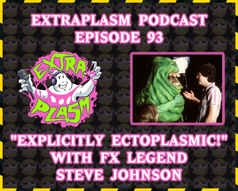 extraplasm (@extraplasm) on Twitter photo The latest episode of <a href="/extraplasm/">extraplasm</a> featuring <a href="/Ghostbusters/">Ghostbusters</a> creature creator and FX Legend Steve Johnson is now available on your podcast platform of choice! Plus find out about all the #ghostbusters headlines since SDCC - including <a href="/venkmaniac/">Jim Maritato</a>'s take on those Mondo figures! The latest episode of <a href="/extraplasm/">extraplasm</a> featuring <a href="/Ghostbusters/">Ghostbusters</a> creature creator and FX Legend Steve Johnson is now available on your podcast platform of choice! Plus find out about all the #ghostbusters headlines since SDCC - including <a href="/venkmaniac/">Jim Maritato</a>'s take on those Mondo figures!