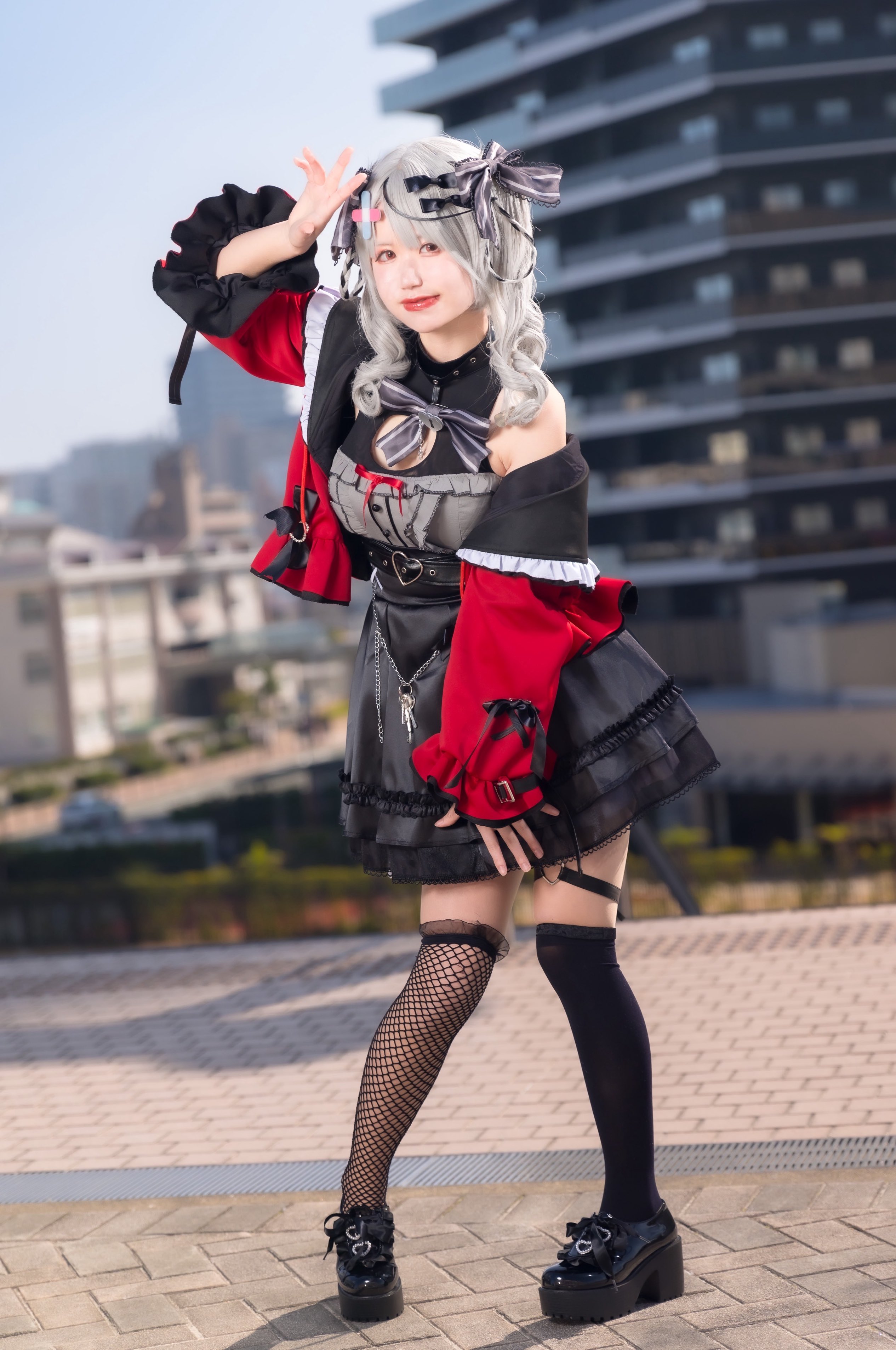 バーチャルYouTuber VTuber 沙花叉クロヱ 地雷系衣装 コスプレ衣装