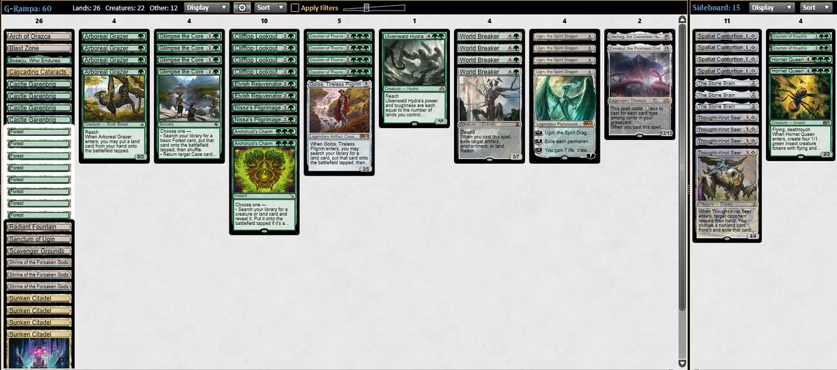 BigBossAardos's tweet image. 3-1 prelim with mono G ramp featuring new Frog 🐸🐸🐸🐸 #hardtesting #teamKCT @WrzoBuMTGO @Xerk_MTGO