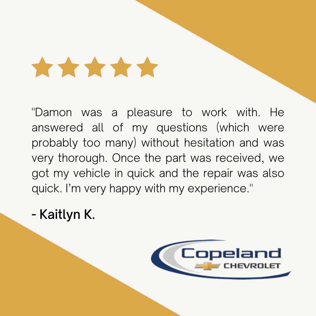 Copeland Chevrolet tweet media