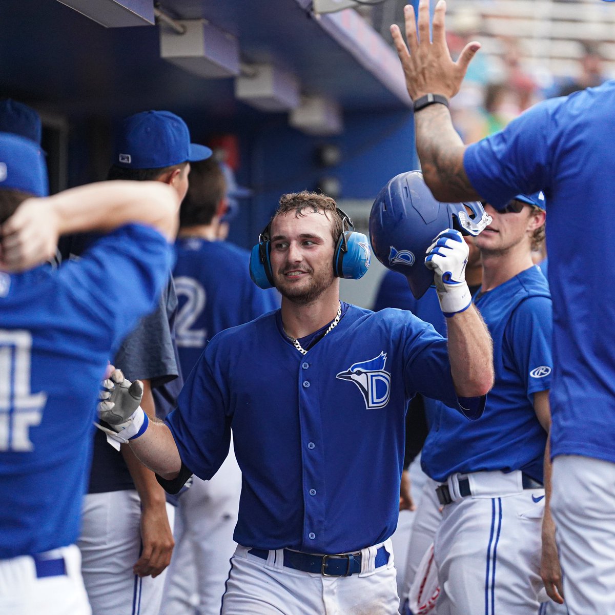 Dunedin Blue Jays (@dunedinbluejays) on Twitter photo Welcome to the homer headphones club, Nick Mitchell!
The <a href="/IndianaBase/">Indiana Baseball</a> product is 2-2 in his pro debut! Welcome to the homer headphones club, Nick Mitchell!
The <a href="/IndianaBase/">Indiana Baseball</a> product is 2-2 in his pro debut!