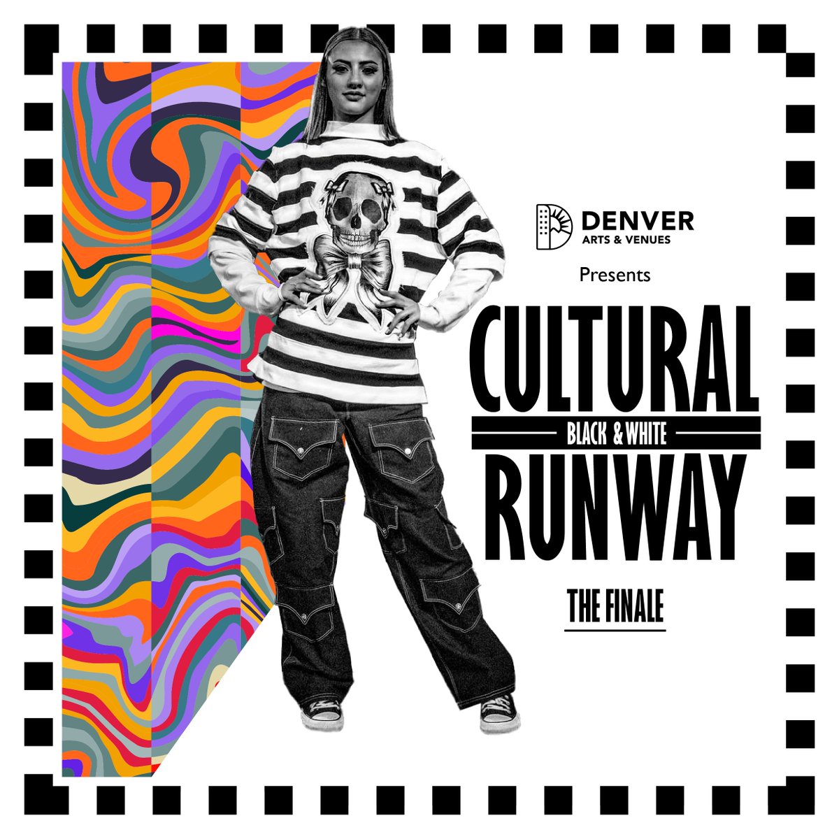 DenverArts's tweet image. 🖤 JUST ANNOUNCED 🤍 Join us Sat, 10/12 at McNichols Building for #CulturalRunway: Black &amp;amp; White, the culmination of our runway series celebrating all things monochromatic! Arrive early to shop a vendor market &amp;amp; stick around for a celebratory after party.

Tickets on sale now!