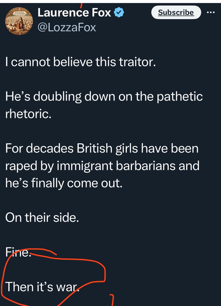 BrynCleat's tweet photo. How it started / How it's going. Lozza Edition.
Difference?
06/06/24 - Director of Public Prosecutions Stephen Parkinson said he was โabsolutelyโ seeking to prosecute people for online offences related to rioting.
#LawrenceFox #Lozza #loser #Riots #RiotsNotProtests #RiotsUK https://t.co/4JGQPR5TnZ