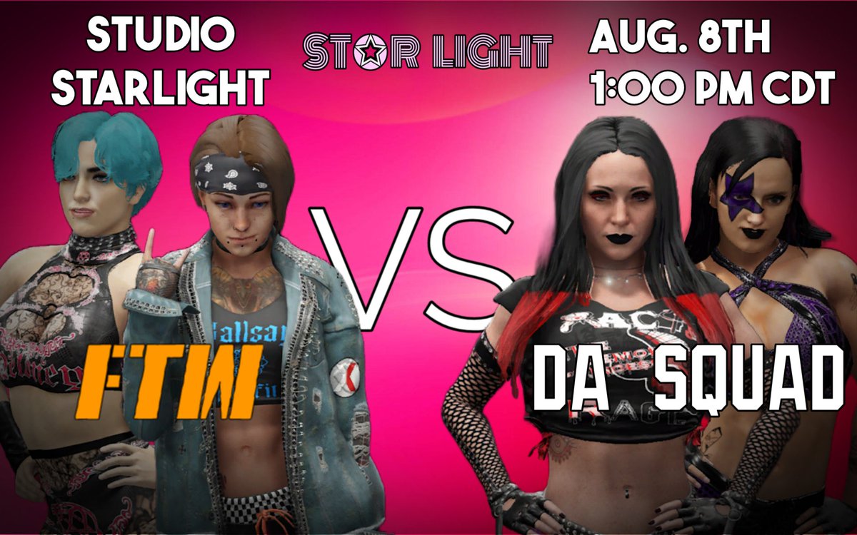 We got some tag action gearing up as Rachel Holloway and Meloney Miller of Fuck the World takes on Da-Squad's Macy Rage and Piper Salizer. If you're the tag champions, you'd definitely watch this match closely
