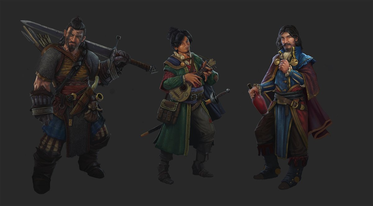 Askren's tweet photo. Since they've all been shown off, here's the character art I did for @LostInitShow's new show. Go check it out! https://t.co/Dy2DirHQ4S