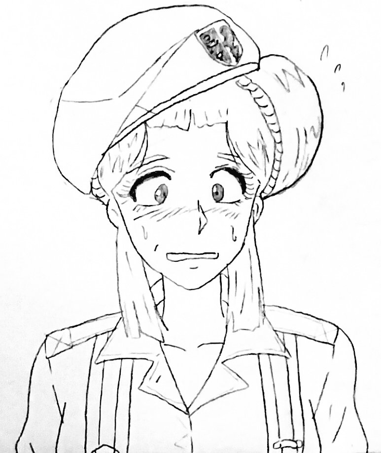 アイリーンとリン描いた 