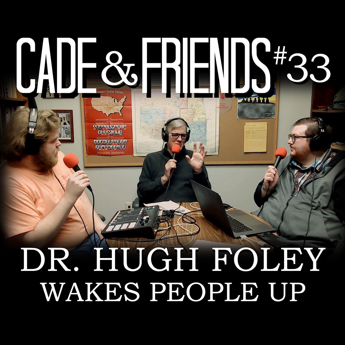 Dr. Hugh Foley is this week’s guest on the “Cade &amp; Friends” podcast!

<a href="/DocFo/">Hugh Foley</a> talks with <a href="/clexalair/">Alex Clair</a> and I about his various areas of scholarship: Oklahoma music, the Native American sports mascots issue, and cinema.

📽️: youtu.be/2okhSYVMK2Y
🔈: linktr.ee/cadethomas