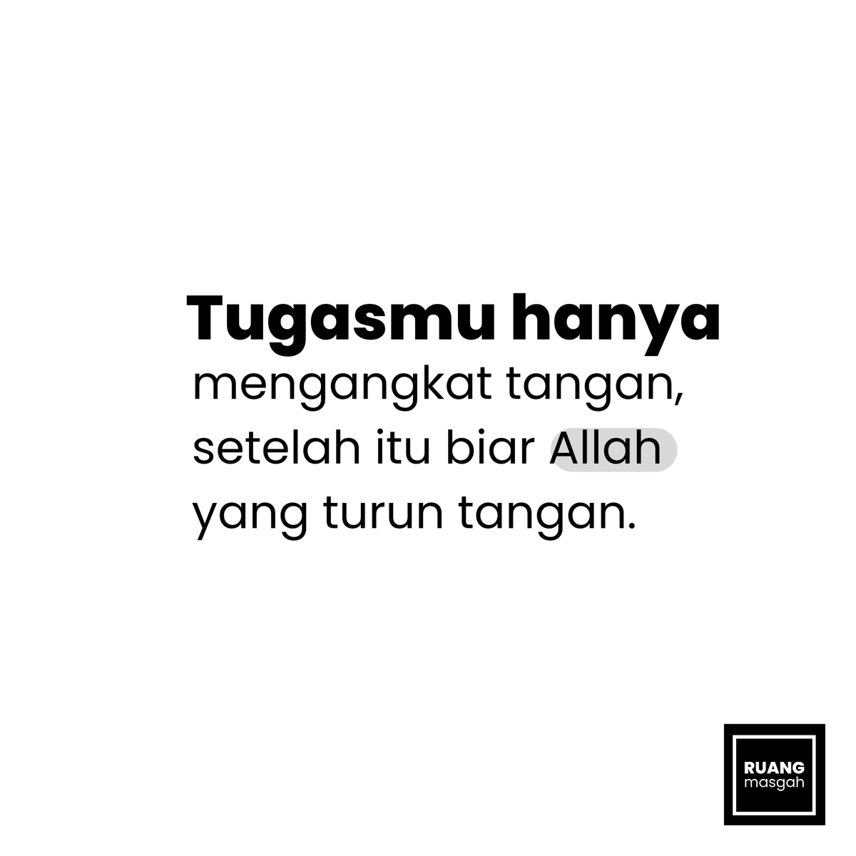 masgah_'s tweet photo. usaha dan doa jangan lupa https://t.co/iJW52fqdbW