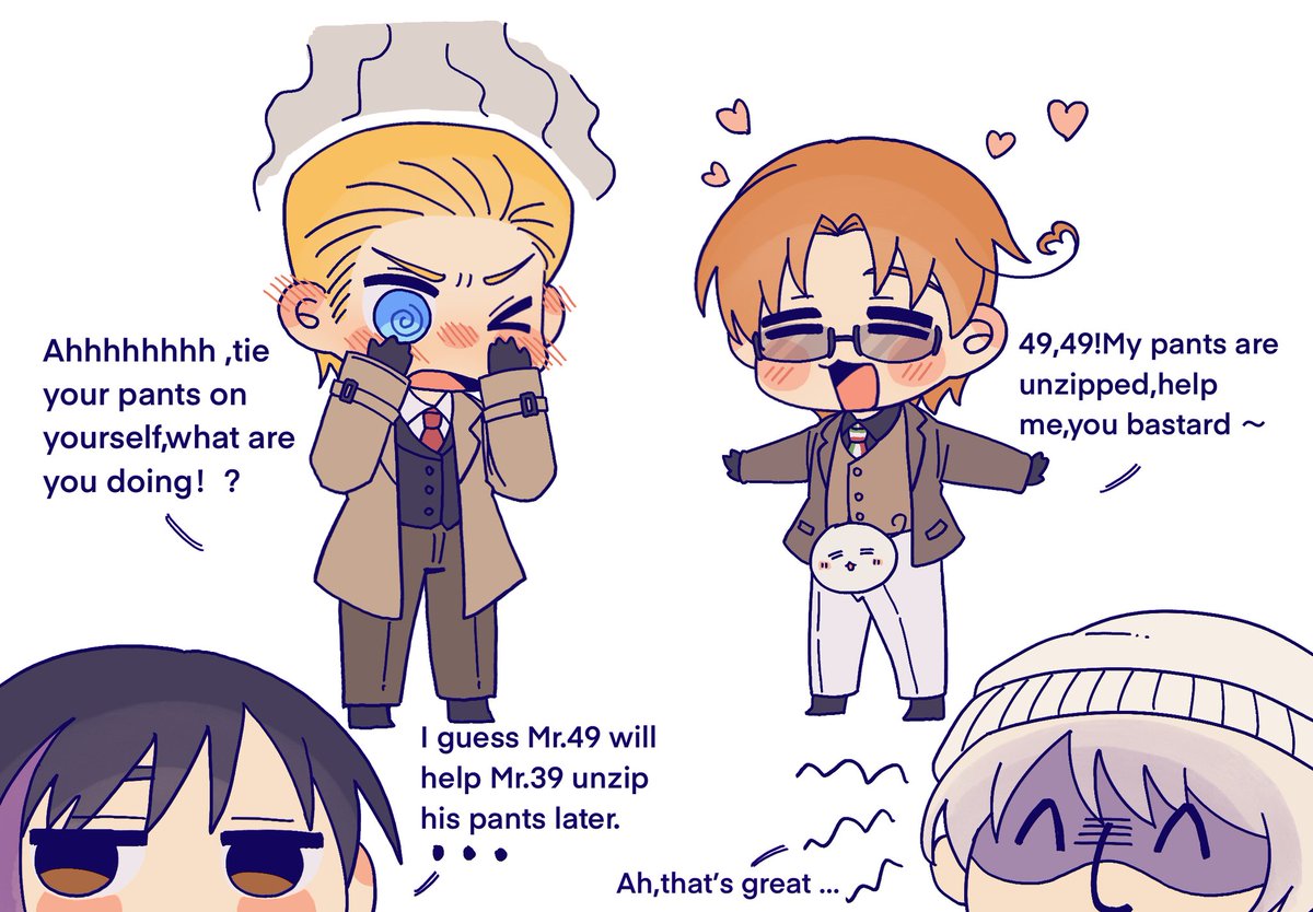 ludFeli0522's tweet photo. I drew this after reading the latest chapter of the manga.
 I used a translator, but I didn’t know if there were any sentences with strange meanings, so I put the original Chinese.
#gerita https://t.co/4I4elbjFi2
