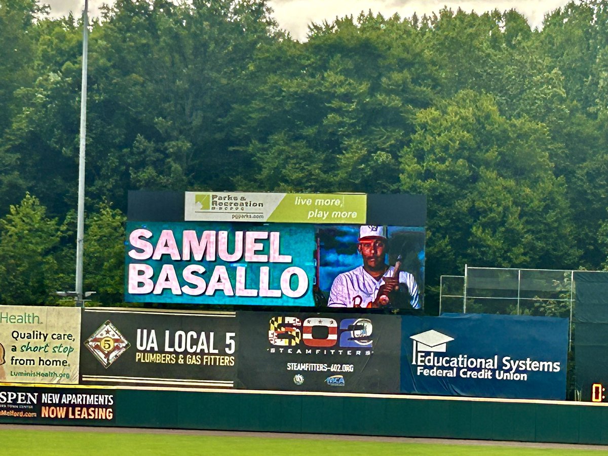 ClintWortman1's tweet image. Bowie Baysox game! #baysox #birdland