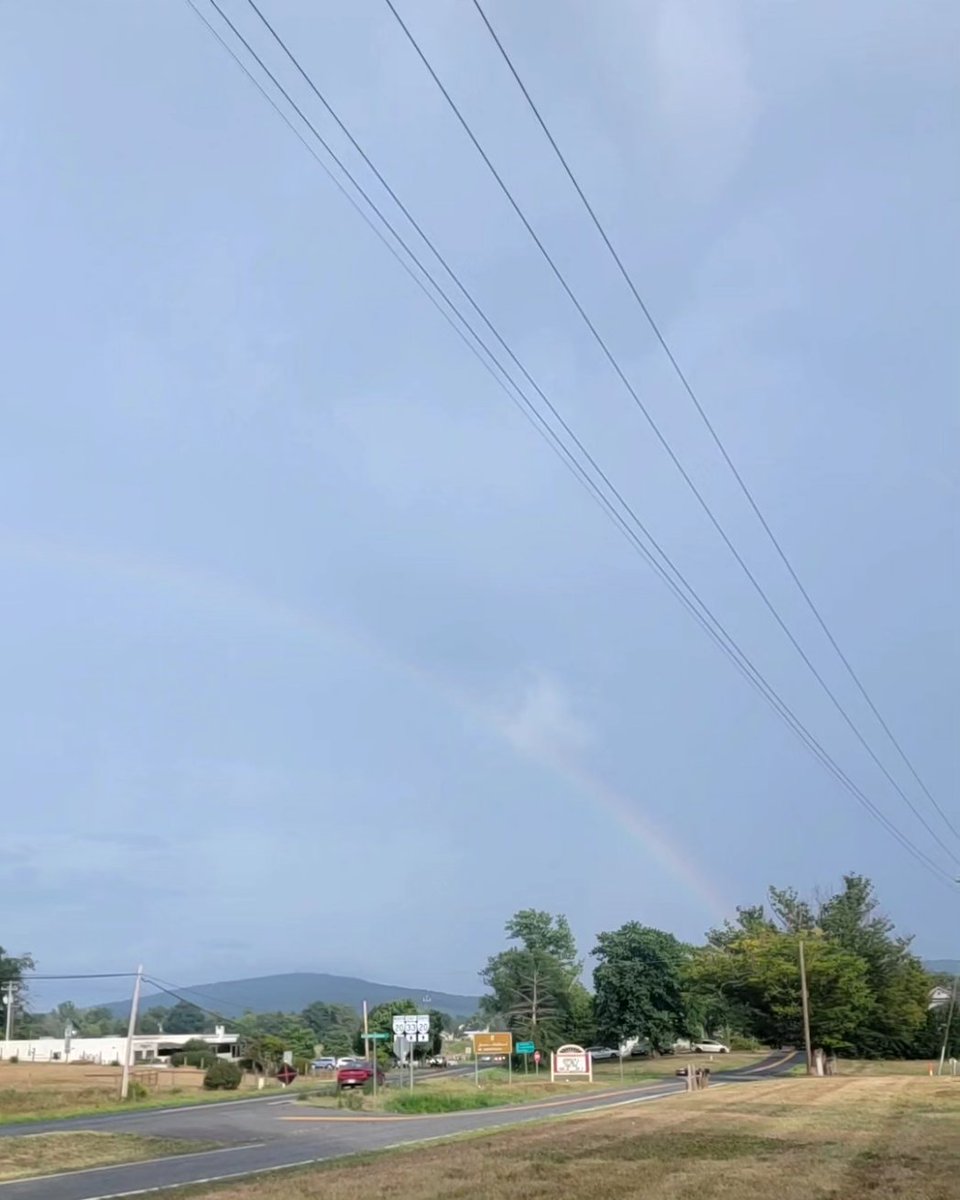 a beautiful drive home