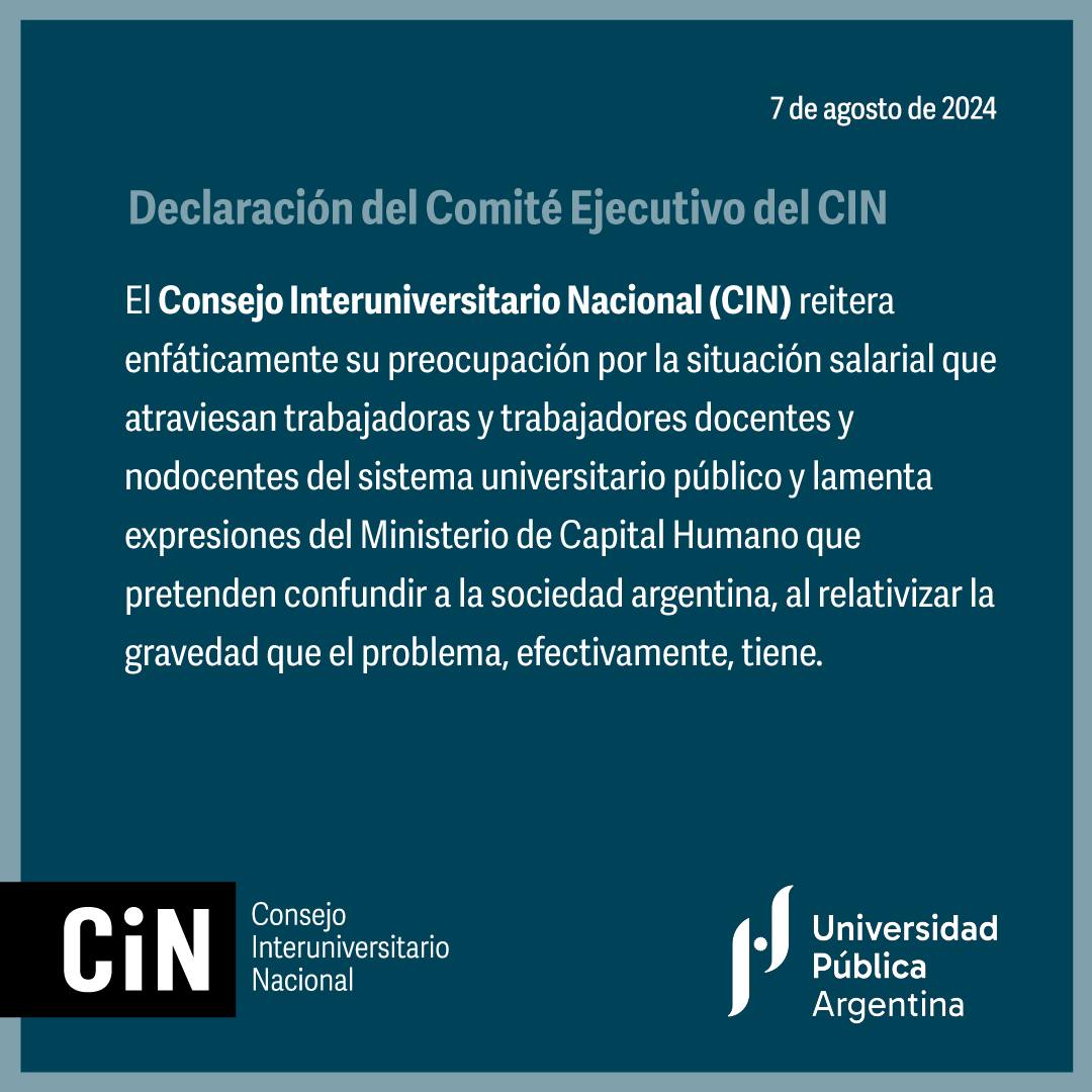 UNLaOficial's tweet photo. 🗣️ Declaración del Comité Ejecutivo del
@CINoficial del 7 de agosto de 2024  
TEXTO COMPLETO en https://t.co/QciRoyonGW https://t.co/Kd10XhHVLI