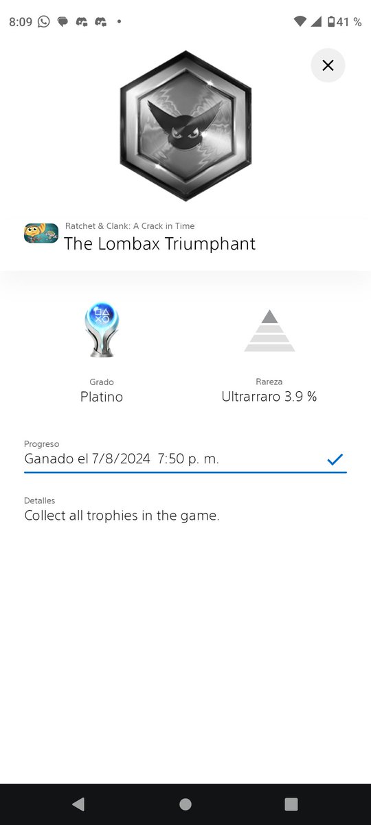 kk5original's tweet photo. Mi primer platino xd https://t.co/aORO9BCsTc