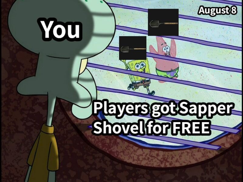 ironsightkilla's tweet photo. Arena Breakout players! Don’t forget to login tomorrow for bonus rewards! Also, if you’ve logged in between 7/25-7/31 you can claim the sapper shovel as well. If not, be sure to login between these dates to not miss out! (8/01-8/07 & 8/08-8/14)
#FreetoWin #ABSapperShovel #arenabreakout
