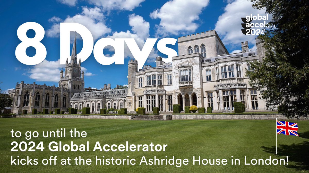Can you believe it? We are only 8 days away from our Global Accelerator in London! 🇬🇧 It’s a 3 week program full of social impact. Don’t miss it! 
Join us as we cover this incredible phase leading up to the Global Finals 🎆✨
